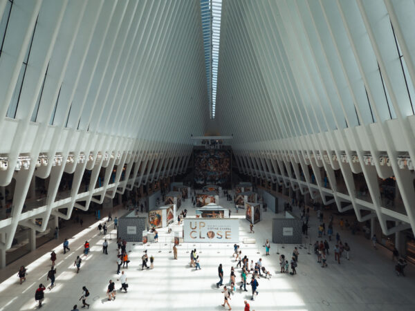 The Oculus, NYC, New York City - seen by streb
