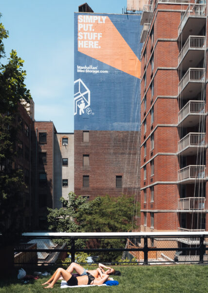 High Line Park, NYC, New York City - seen by streb