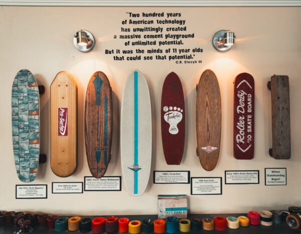 Morro Bay Skateboard Museum, Morro Bay, California, USA - seen by streb