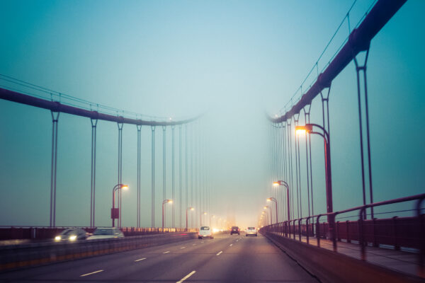 Golden Gate Bridge, San Francisco, California, USA - seen by streb