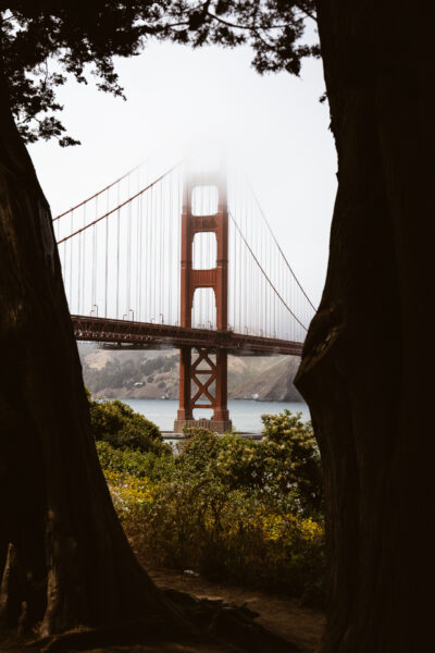 Golden Gate Bridge, San Francisco, California, USA - seen by streb