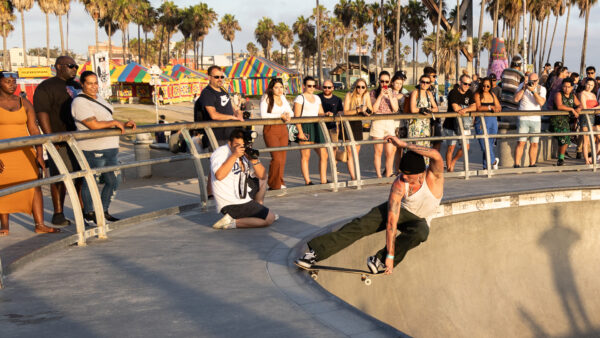 Venice Beach Skatepark, Los Angeles, USA - seen by streb