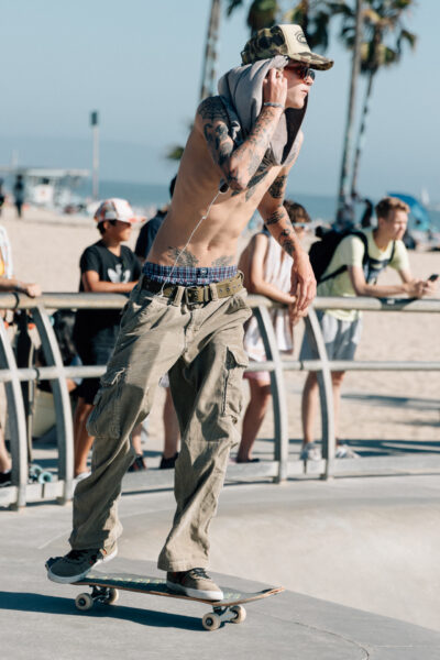 Venice Beach Skatepark, Los Angeles, USA - seen by streb