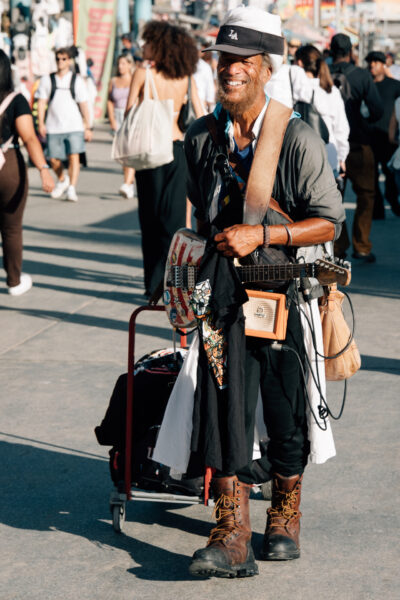 Venice Beach, Los Angeles, USA - seen by streb