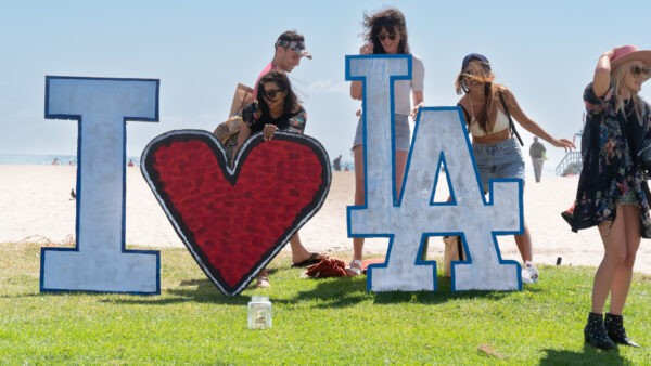 Venice Beach, Los Angeles, USA - seen by streb