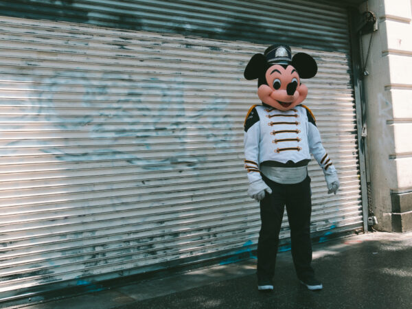 Hollywood. Boulevard, Los Angeles, USA - seen by streb