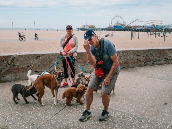 Santa Monica State Beach, Los Angeles, USA - seen by streb