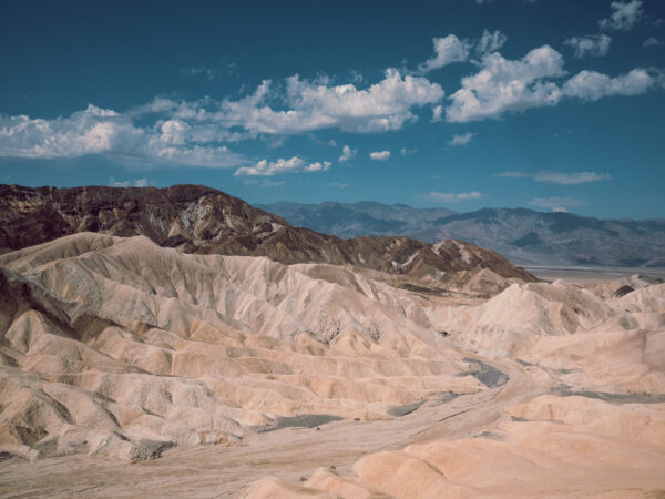 Zabriskie Point, Death Valley, California, USA - seen by streb