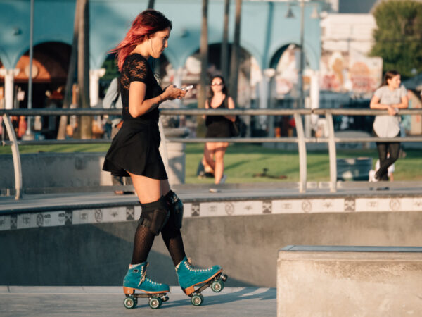Venice Beach Skatepark, Los Angeles, USA - seen by streb
