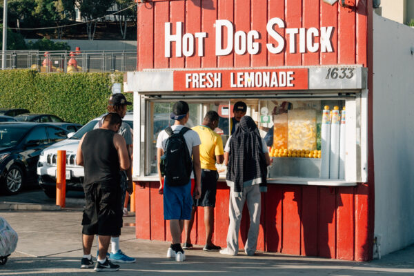 Santa Monica State Beach, Los Angeles, USA - seen by streb