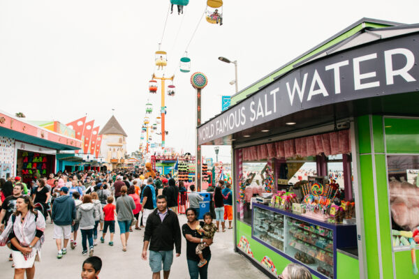 Santa Cruz Beach Boardwalk, California, USA - seen by streb