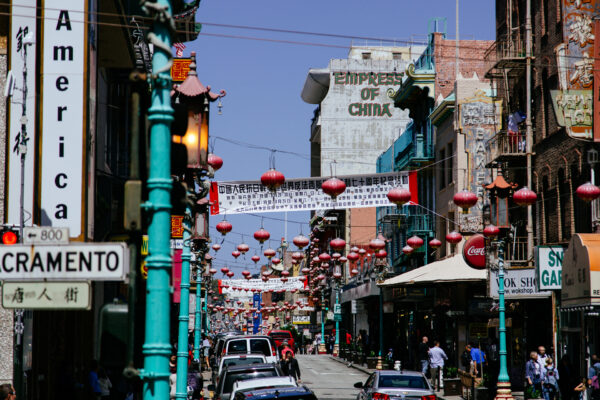 Chinatown, San Francisco, California, USA - seen by streb