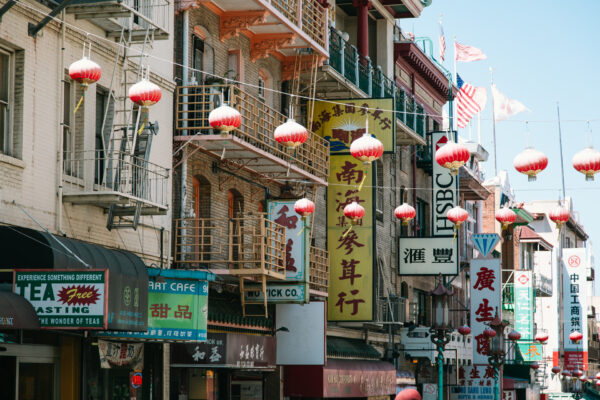 Chinatown, San Francisco, California, USA - seen by streb