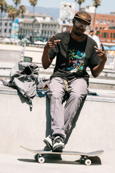 Venice Beach Skatepark, Los Angeles, USA - seen by streb